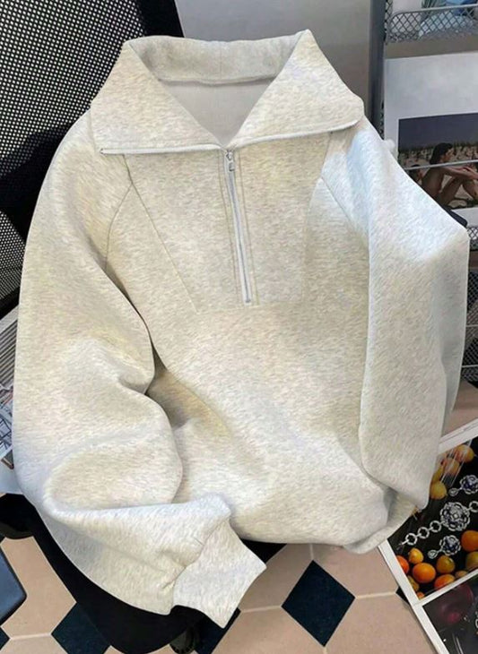 Thermal Hoodie with Drop Shoulders